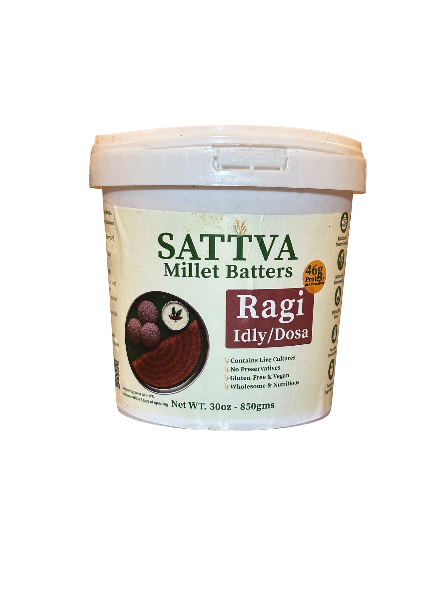 Ragi Millet Batter